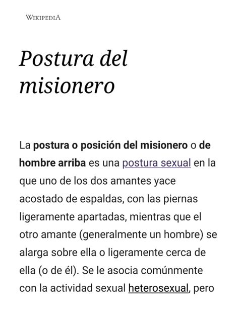 posición misionero|El misionero: cómo lograr que esta postura sexual ...